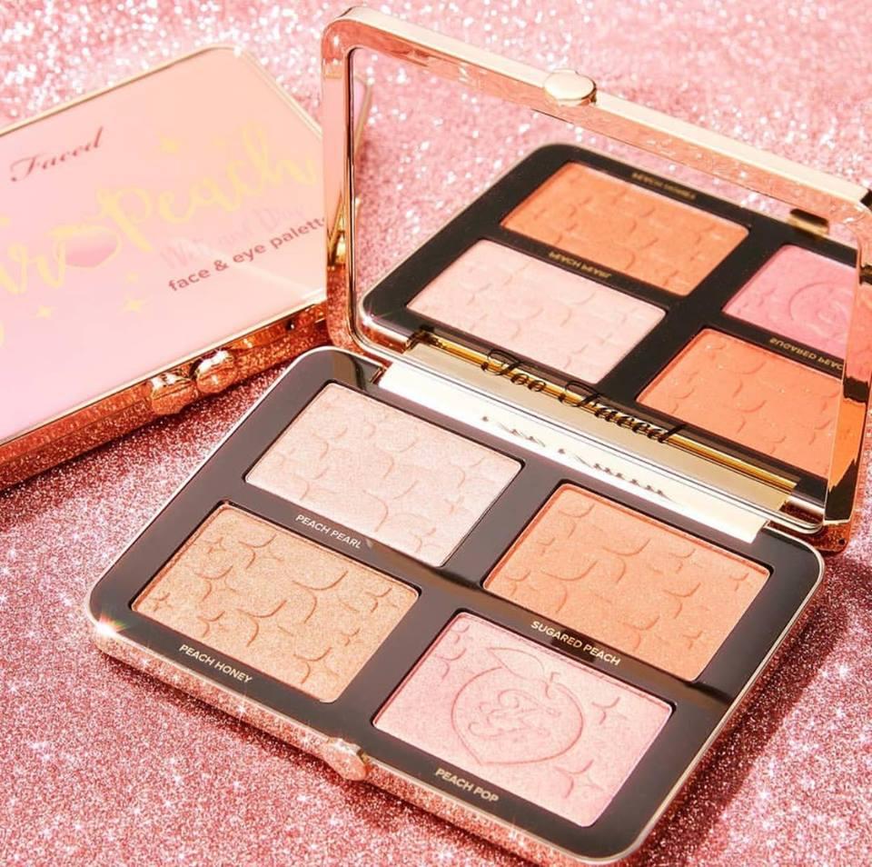 Too Faced Sugar Peach Wet and Dry Face & Eye Palette