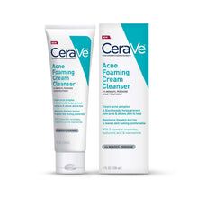 Load image into Gallery viewer, CeraVe Acne Foaming Cream Cleanser 150 ml

