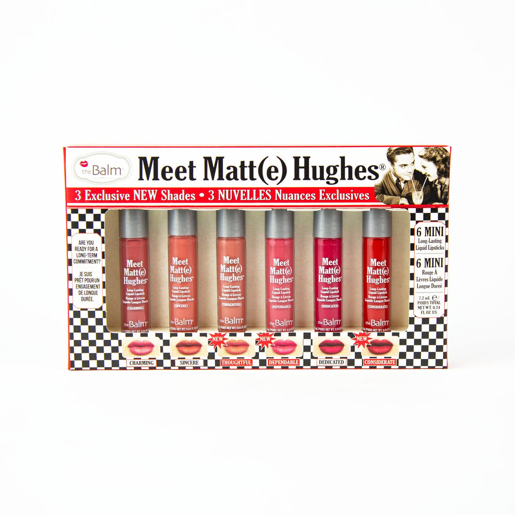 The Balm MEET MATTE HUGHES® VOL. 14 Liquid Lipstick Set