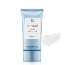 Load image into Gallery viewer, Thank you Farmer! Sun Project Water Sun Cream SPF50