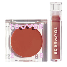 Load image into Gallery viewer, Tower 28 Beauty Power Duo Lip + Cheek Set