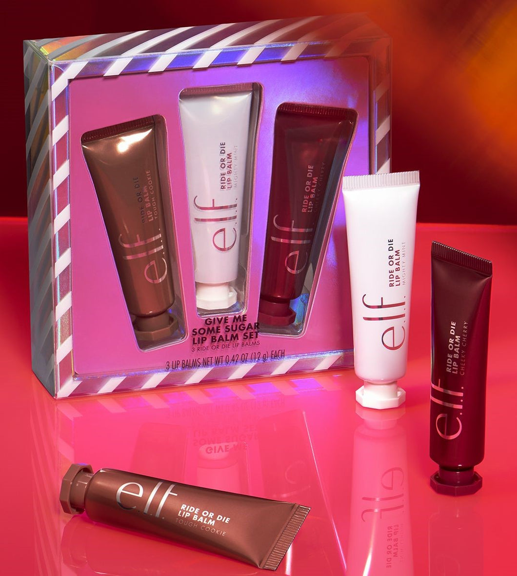 E.L.F. Cosmetics Holiday Give Me Some Sugar Lip Balm Gift Set