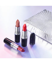 Load image into Gallery viewer, MAC 3-Piece. Frosted Firework Sleigh All Day Lipstick Set - Limited Edition
