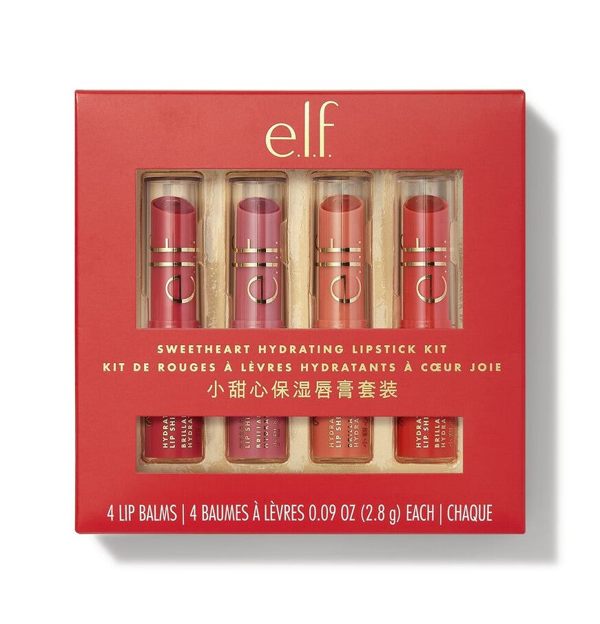 ELF Cosmetics Limited Edition Sweetheart Hydrating Lipsticks Set