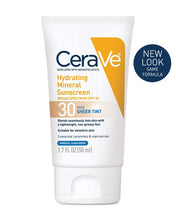 Load image into Gallery viewer, CeraVe Hydrating Mineral Sunscreen SPF 30 Face Sheer Tint
