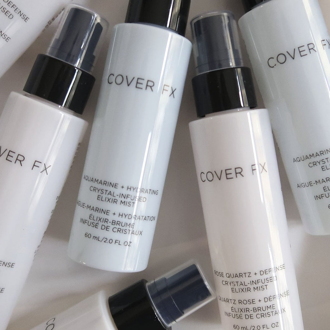 CoverFX - Crystal-Infused Elixir Mist - Rose Quartz 60ml